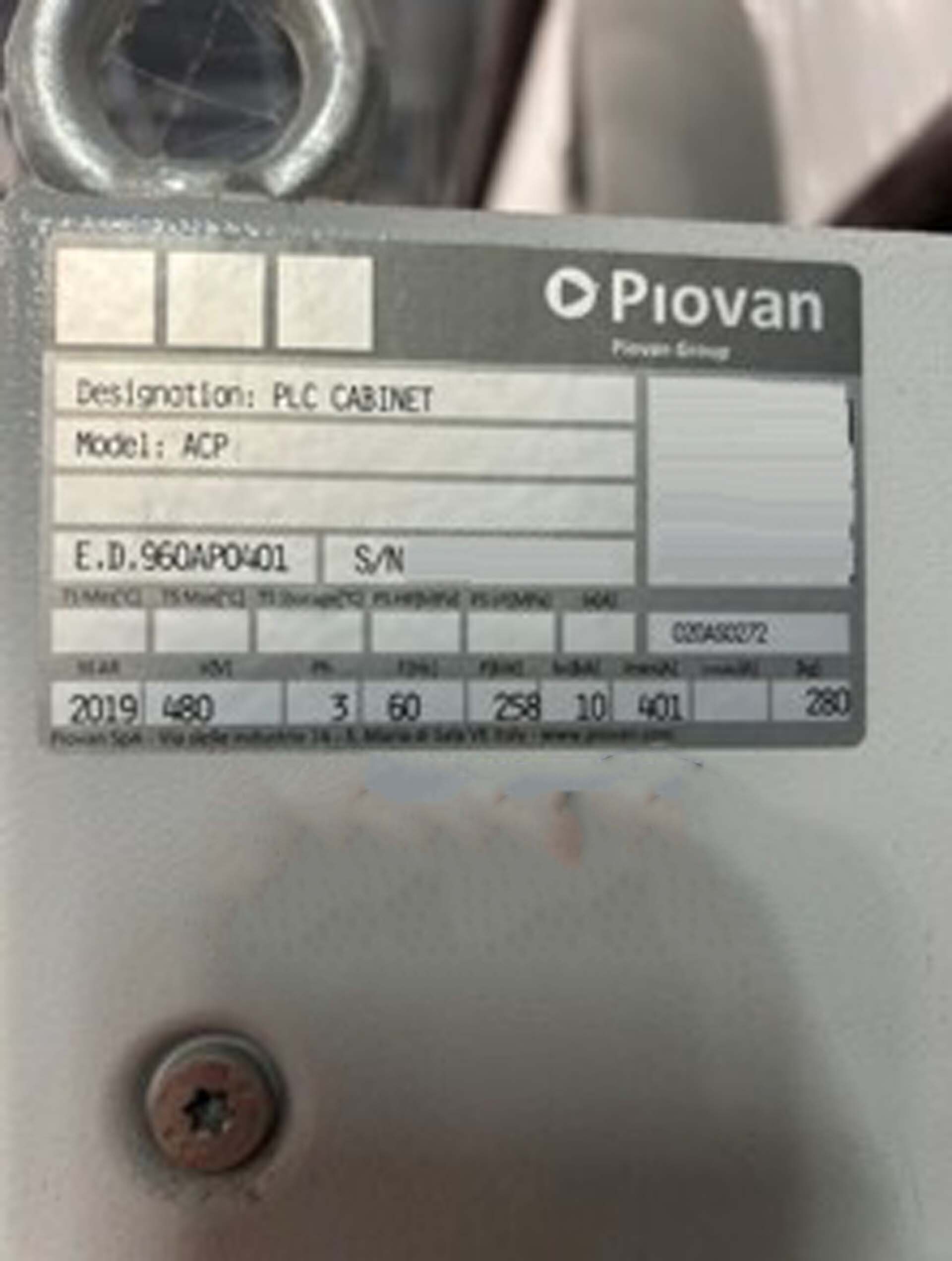 사진 사용됨 PIOVAN ACP 판매용