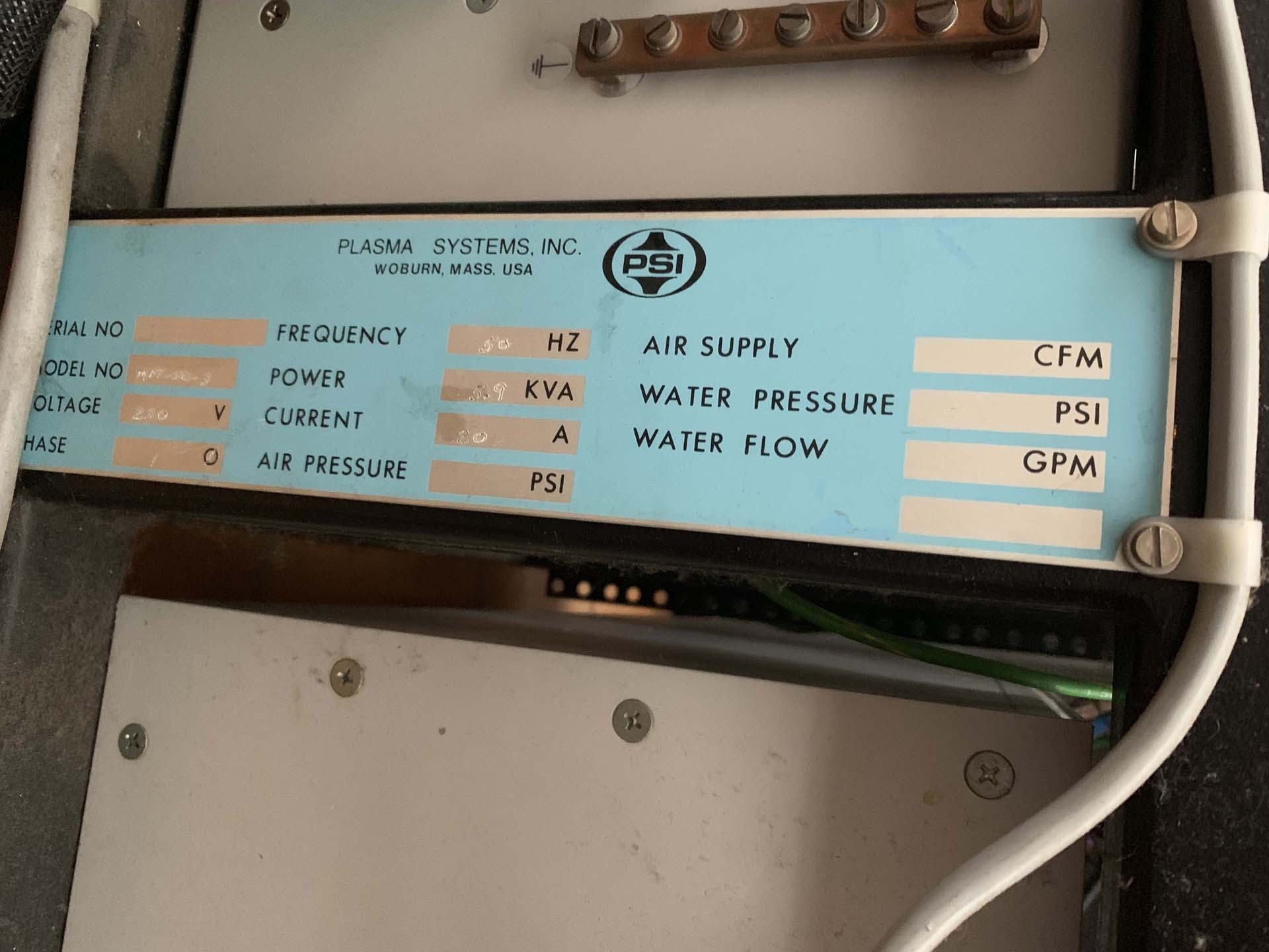 圖為 已使用的 PLASMA SYSTEMS MPT-IC-3 待售