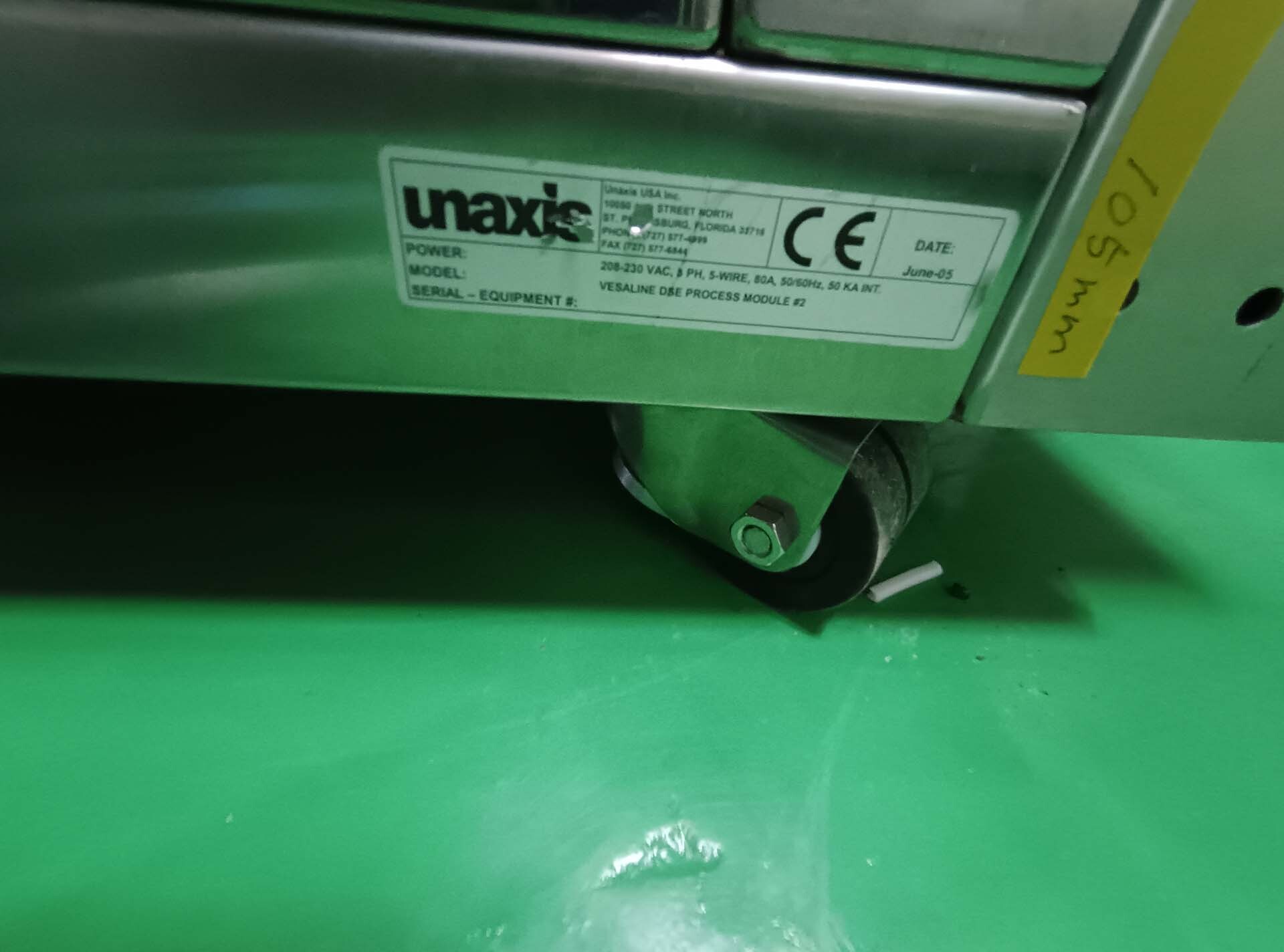 Photo Used PLASMATHERM / UNAXIS Versaline For Sale
