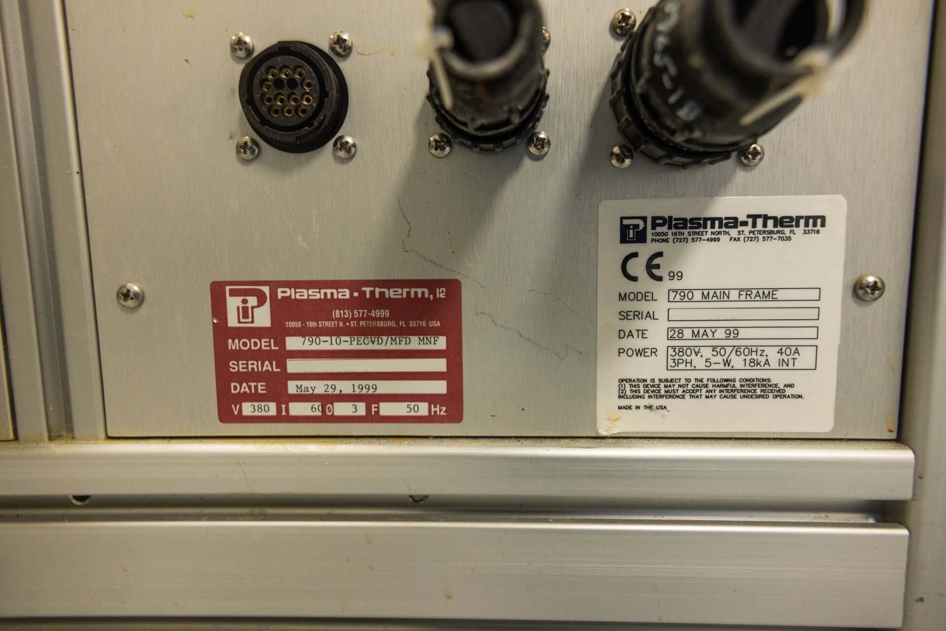 Photo Used PLASMATHERM 790 For Sale