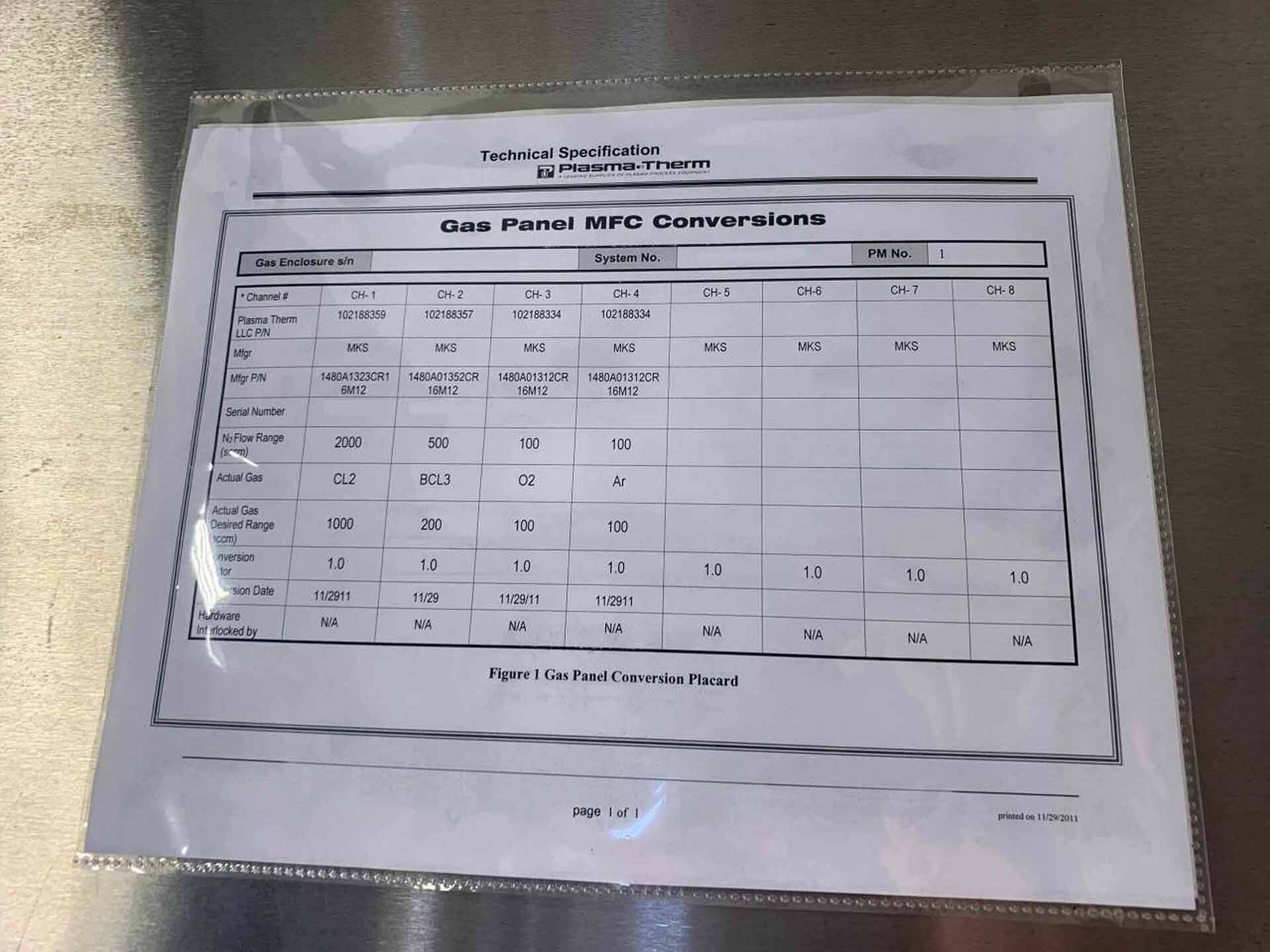 圖為 已使用的 PLASMATHERM Versaline 待售