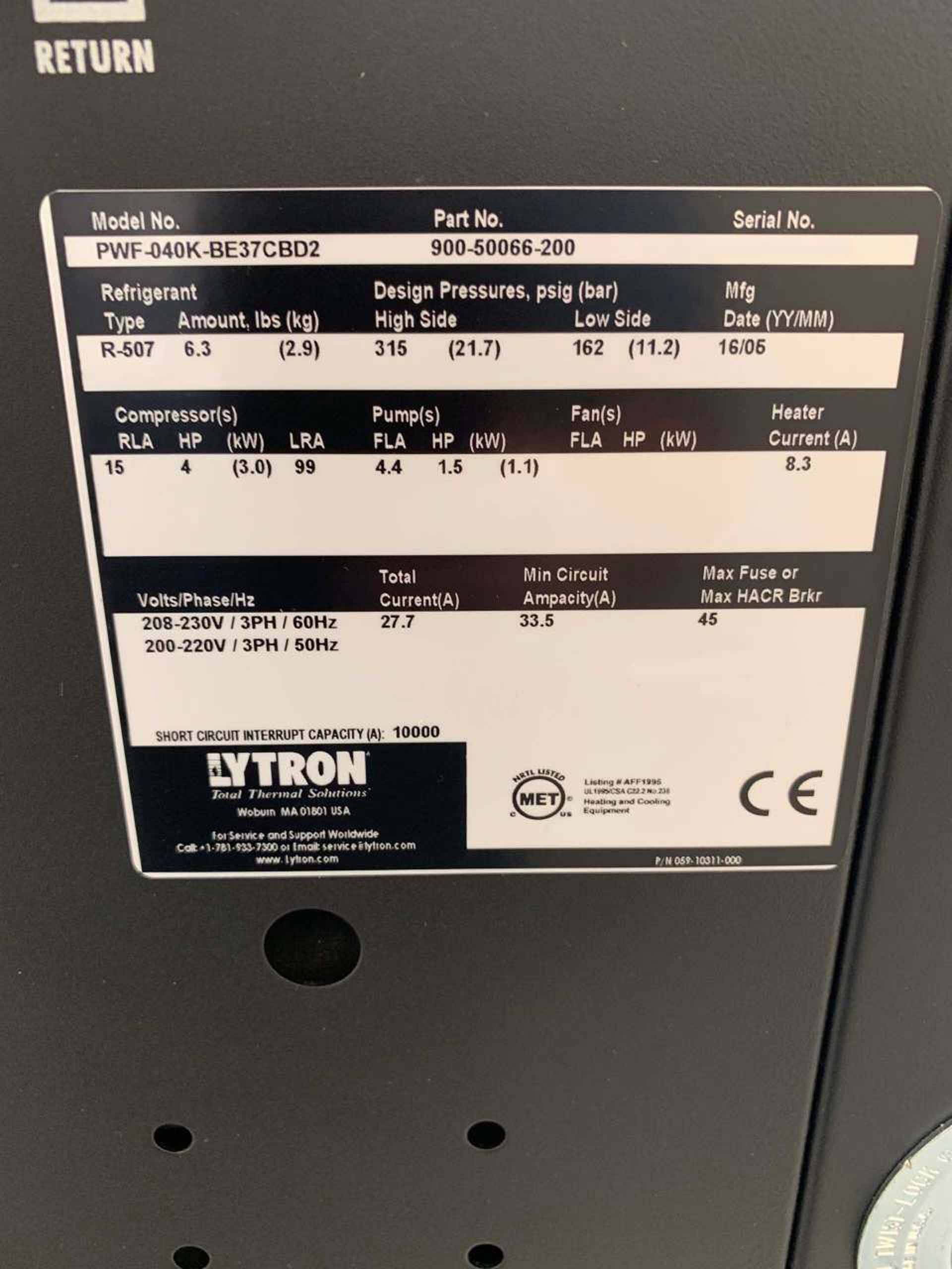 Photo Used PLASMATHERM Versaline For Sale