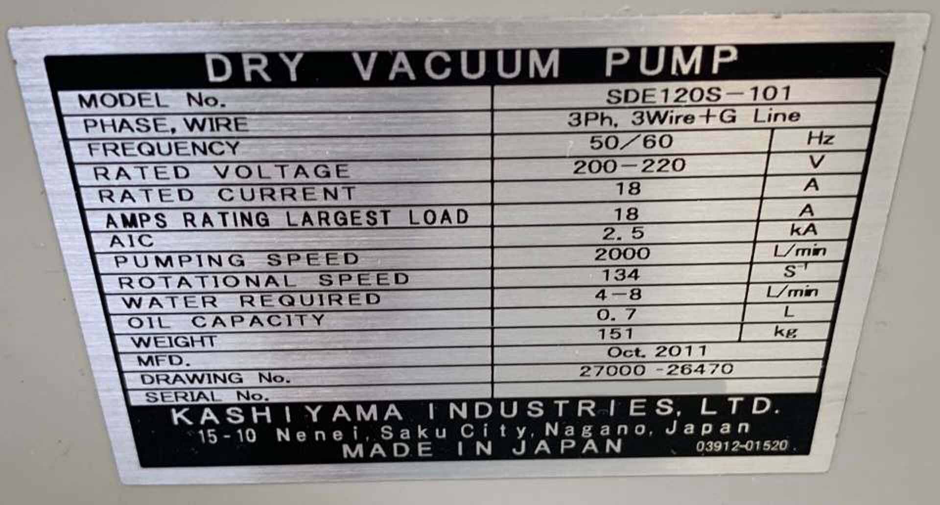 图为 已使用的 PLASMATHERM Versaline 待售