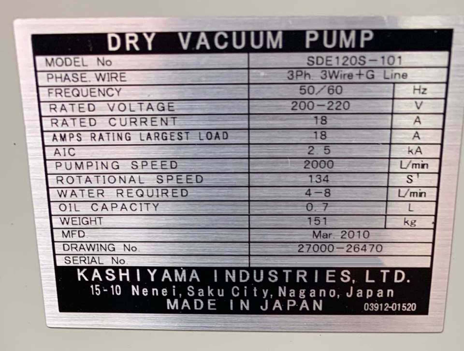 圖為 已使用的 PLASMATHERM Versaline 待售