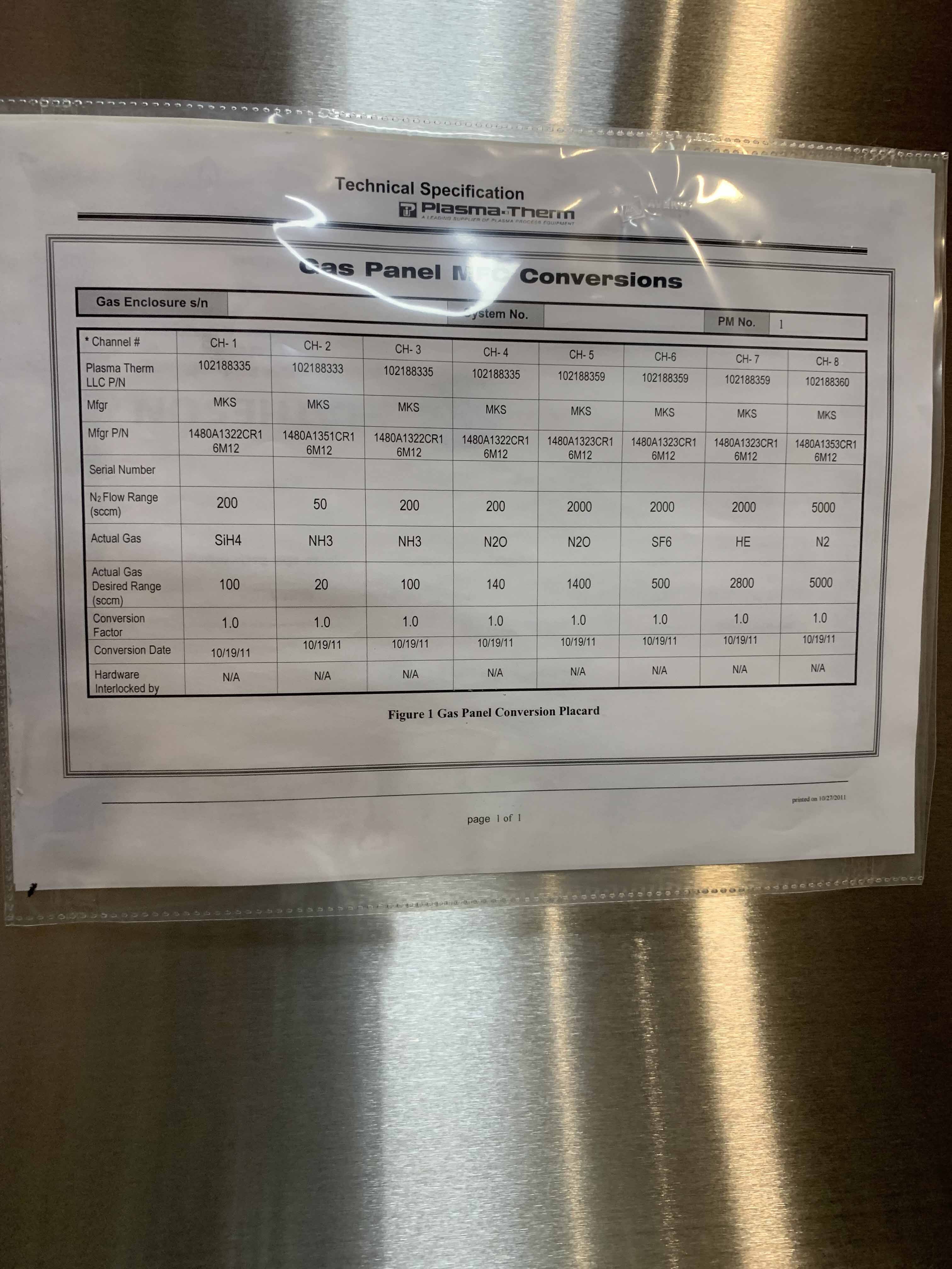 사진 사용됨 PLASMATHERM Versaline 판매용