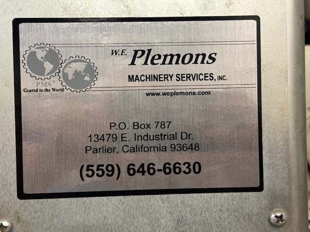 Photo Used PLEMONS Glue Carton former For Sale