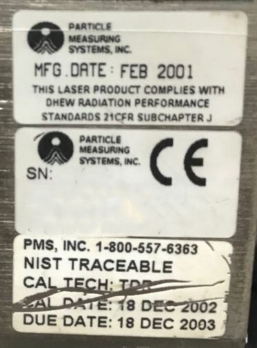 Photo Used PMS LPC HS For Sale