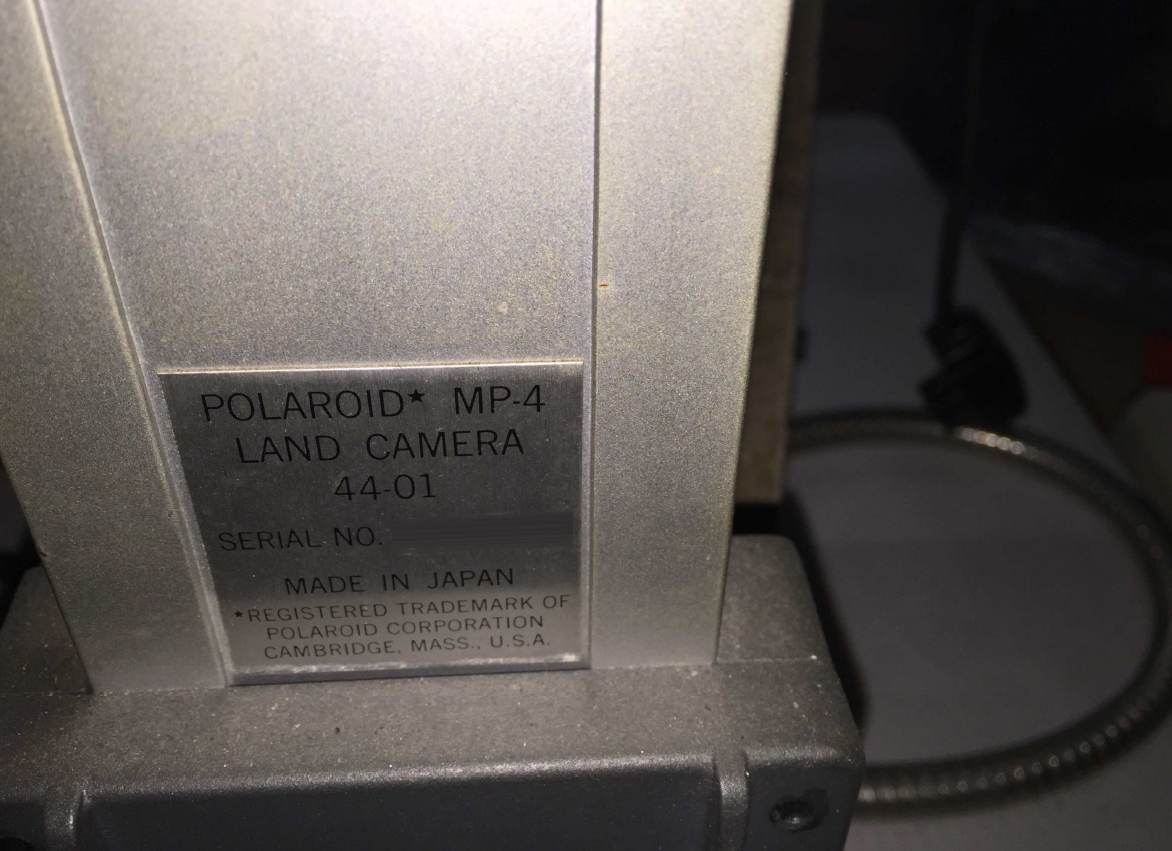 圖為 已使用的 POLAROID MP-4 待售