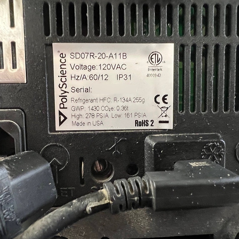 Photo Used POLYSCIENCE SD07R-20-A11B For Sale