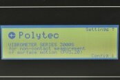 Photo Used POLYTEC OFV 3001-S For Sale