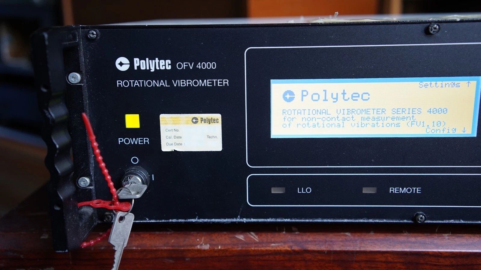 圖為 已使用的 POLYTEC OFV-4000 待售