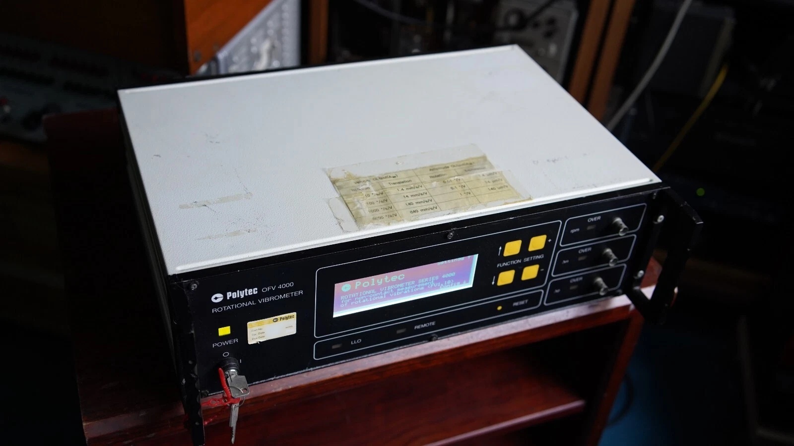 圖為 已使用的 POLYTEC OFV-4000 待售