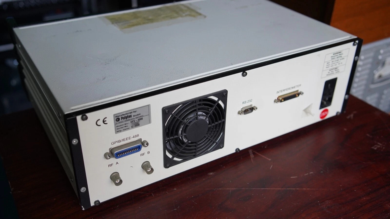 圖為 已使用的 POLYTEC OFV-4000 待售