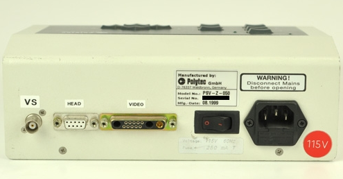 圖為 已使用的 POLYTEC PSV-Z-050 待售