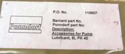 圖為 已使用的 PONNDORF PK-40 待售