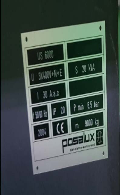 フォト（写真） 使用される POSALUX Ultraspeed 6000 販売のために