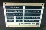 Photo Used POSALUX Ultraspeed 6000 For Sale