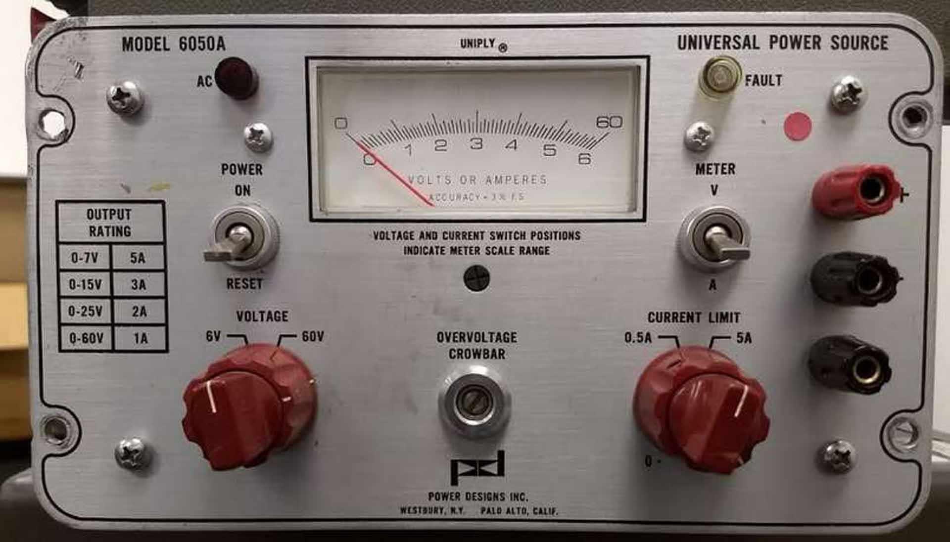 Foto Verwendet POWER DESIGN 6050A Zum Verkauf