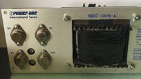 图为 已使用的 POWER ONE HDCC-150W-A 待售