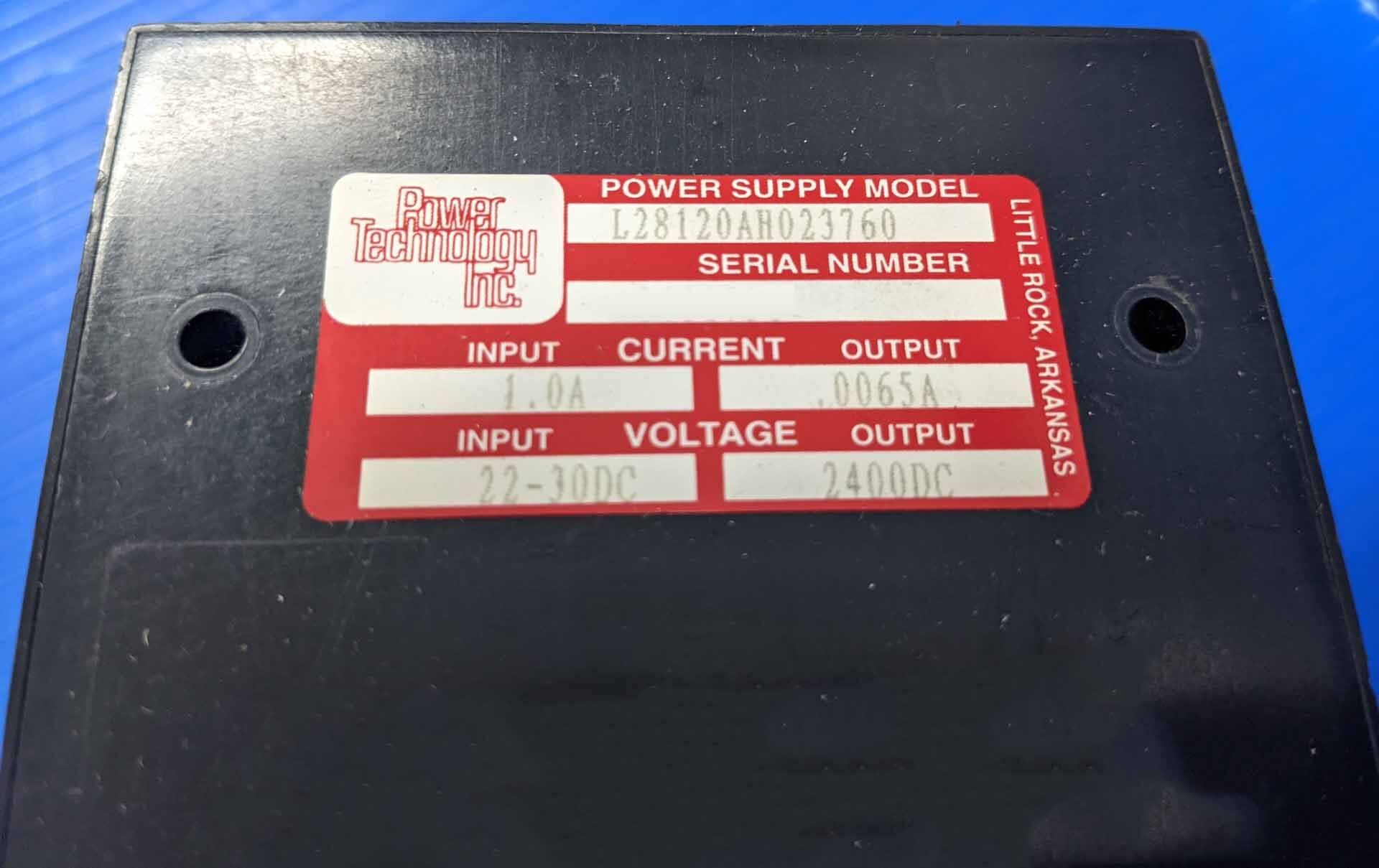 Photo Used POWER TECHNOLOGY L28120AH023760 For Sale