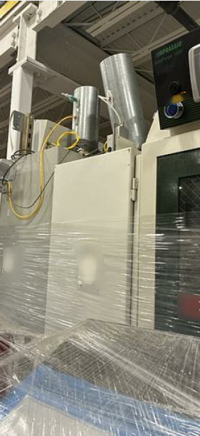 Foto Verwendet PRAXAIR 2-Cylinder Gas Cabinet Zum Verkauf