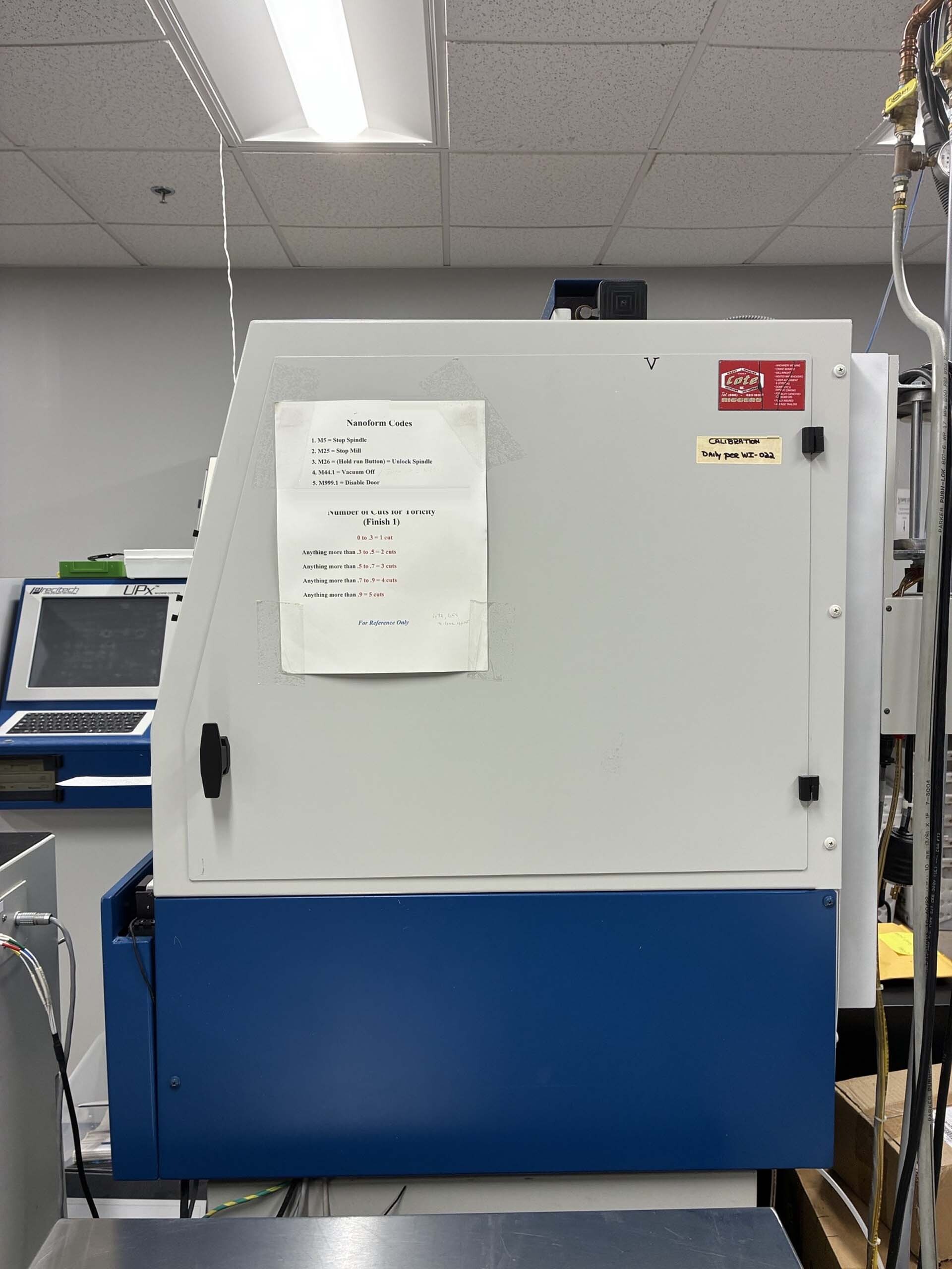 Photo Used PRECITECH Nanoform 200 For Sale