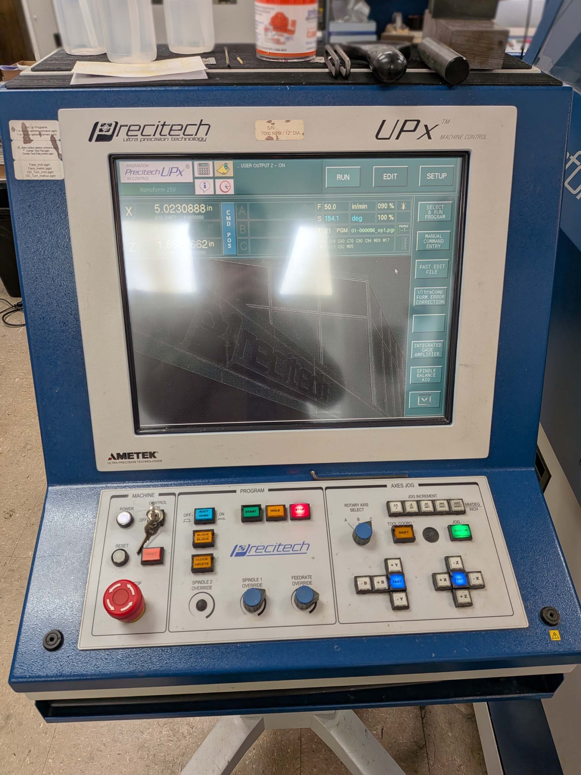 Photo Utilisé PRECITECH Nanoform 250 Ultra À vendre