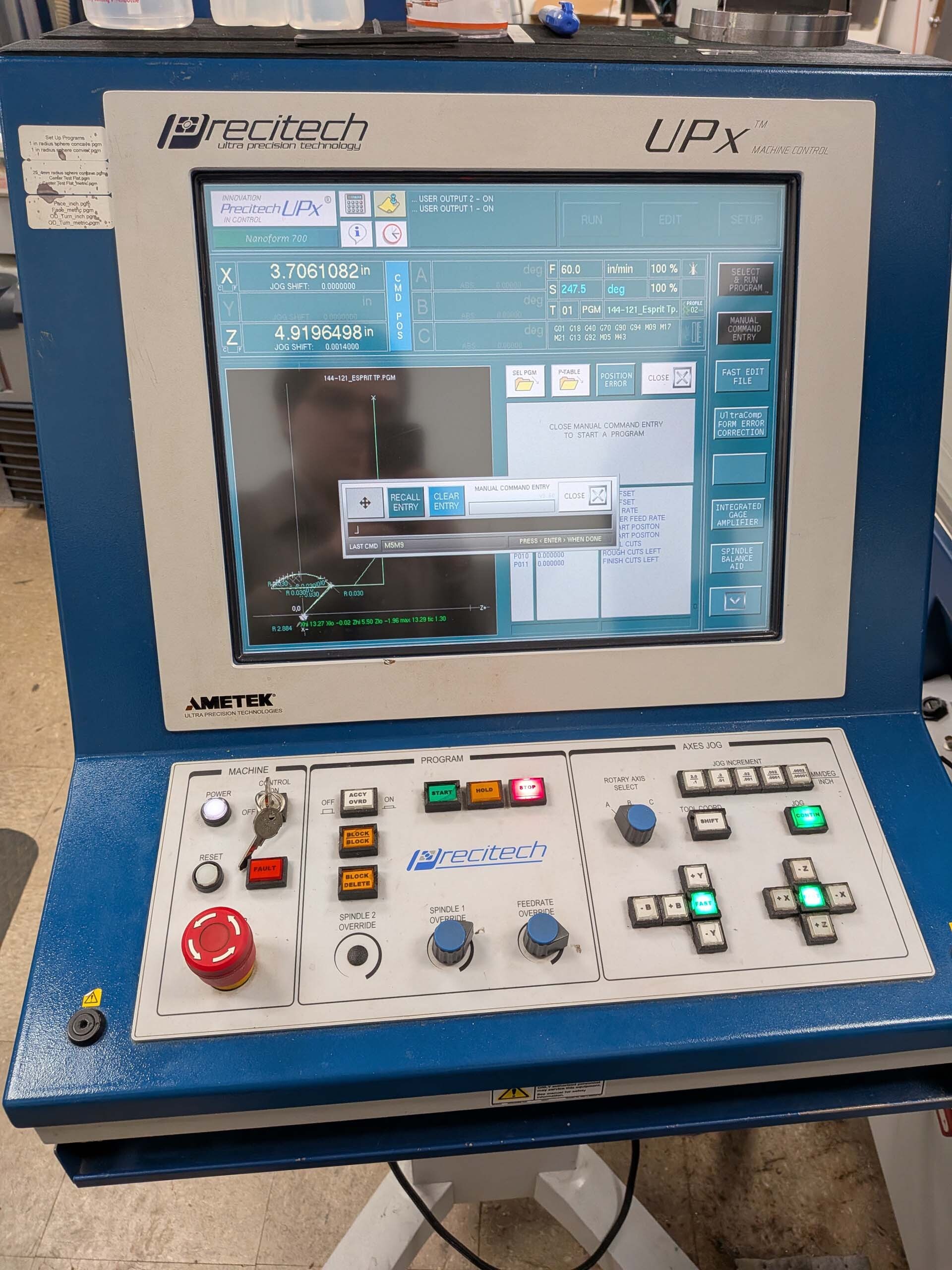 Foto Verwendet PRECITECH Nanoform 700 Ultra Zum Verkauf