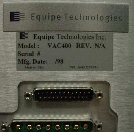 圖為 已使用的 PRI / EQUIPE VAC 400 待售