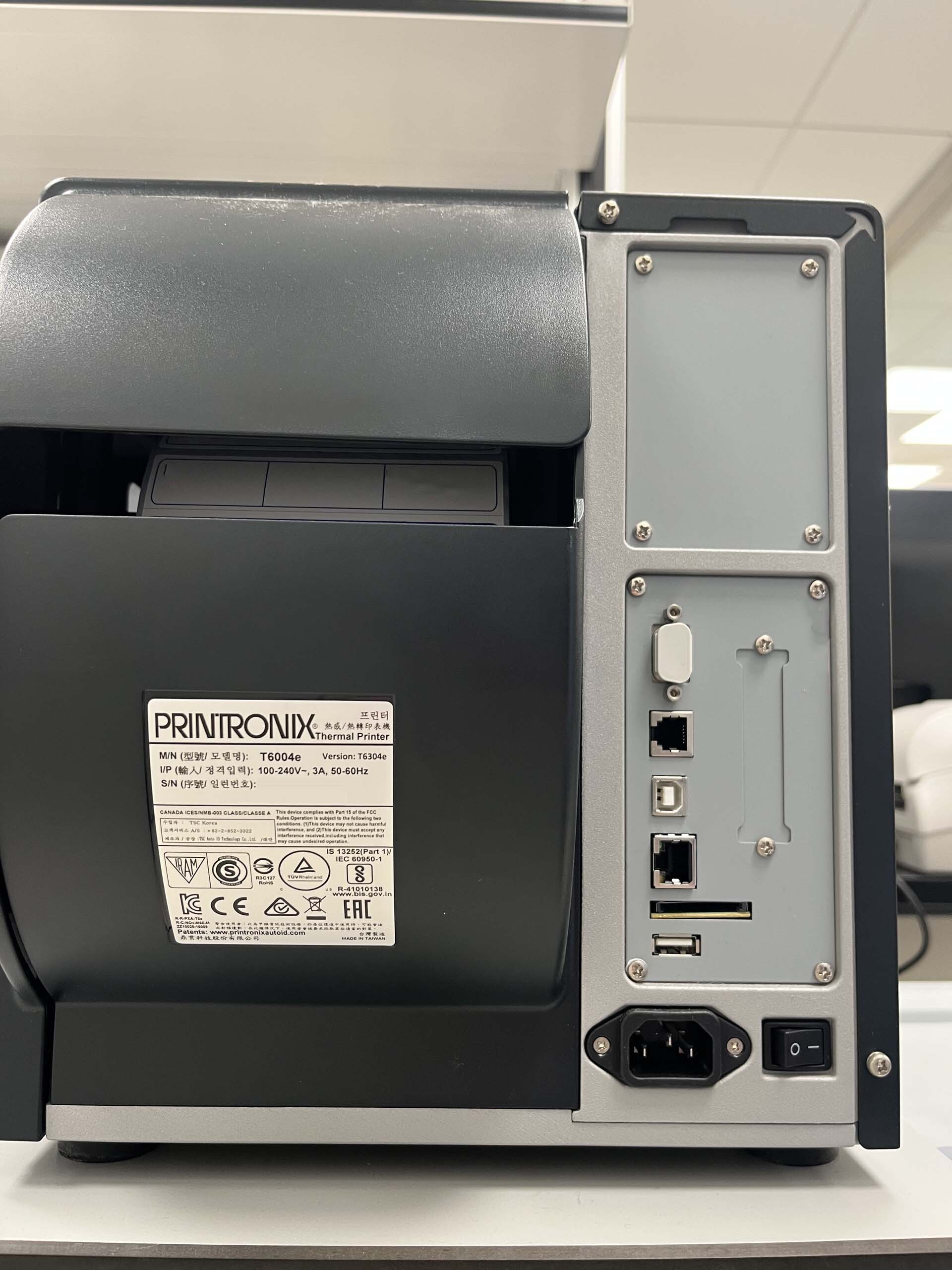 图为 已使用的 PRINTRONIX T6004e 待售