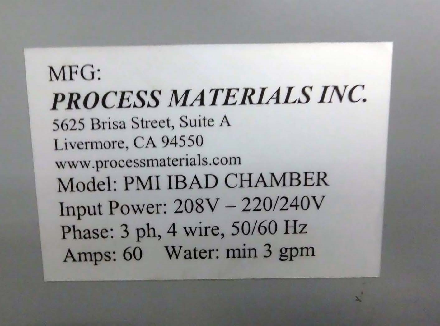 圖為 已使用的 PROCESS MATERIALS INC / PMI IBAD Chamber 待售