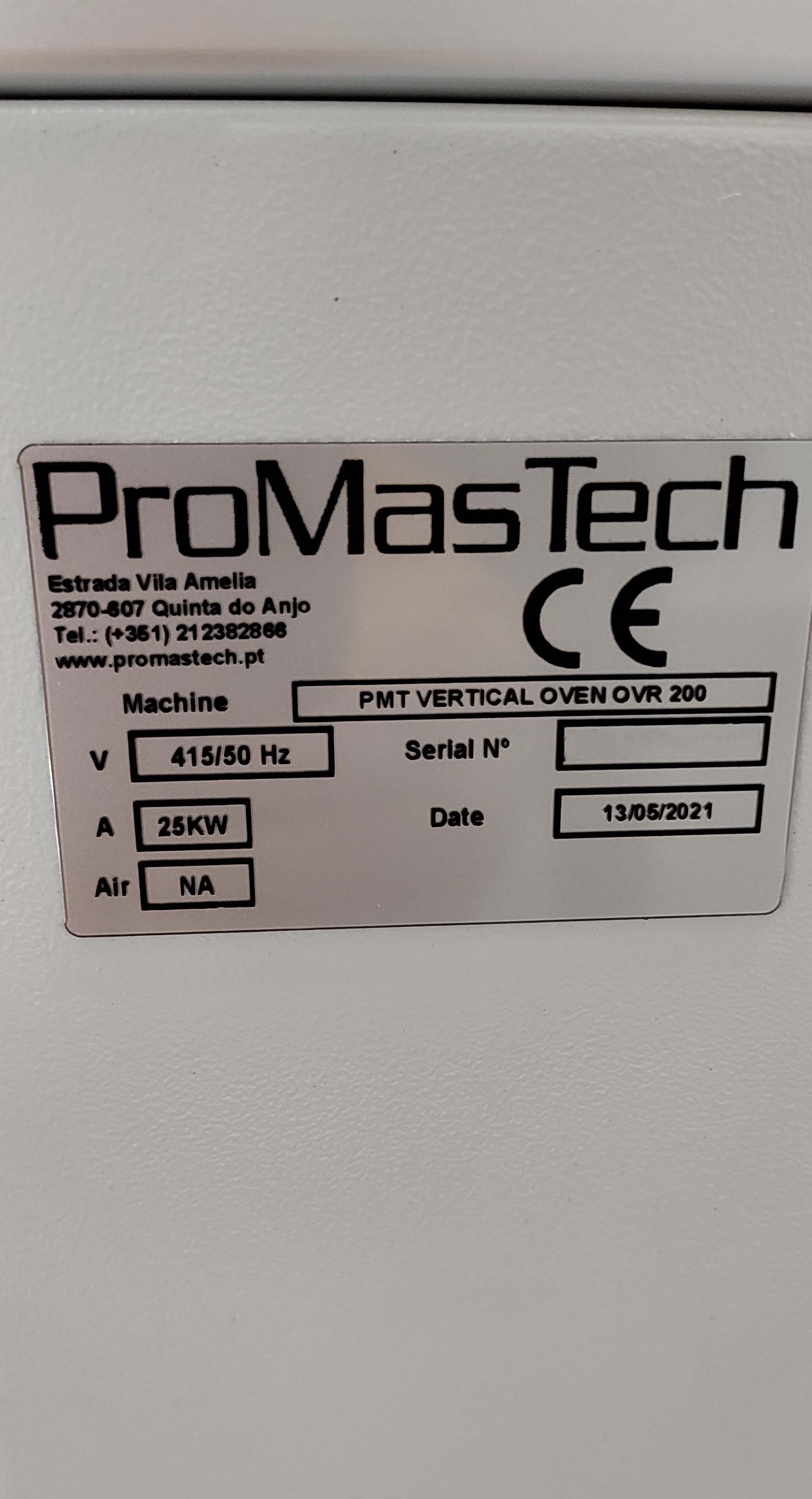 Foto Verwendet PROMASTECH PMT OVR200 Zum Verkauf