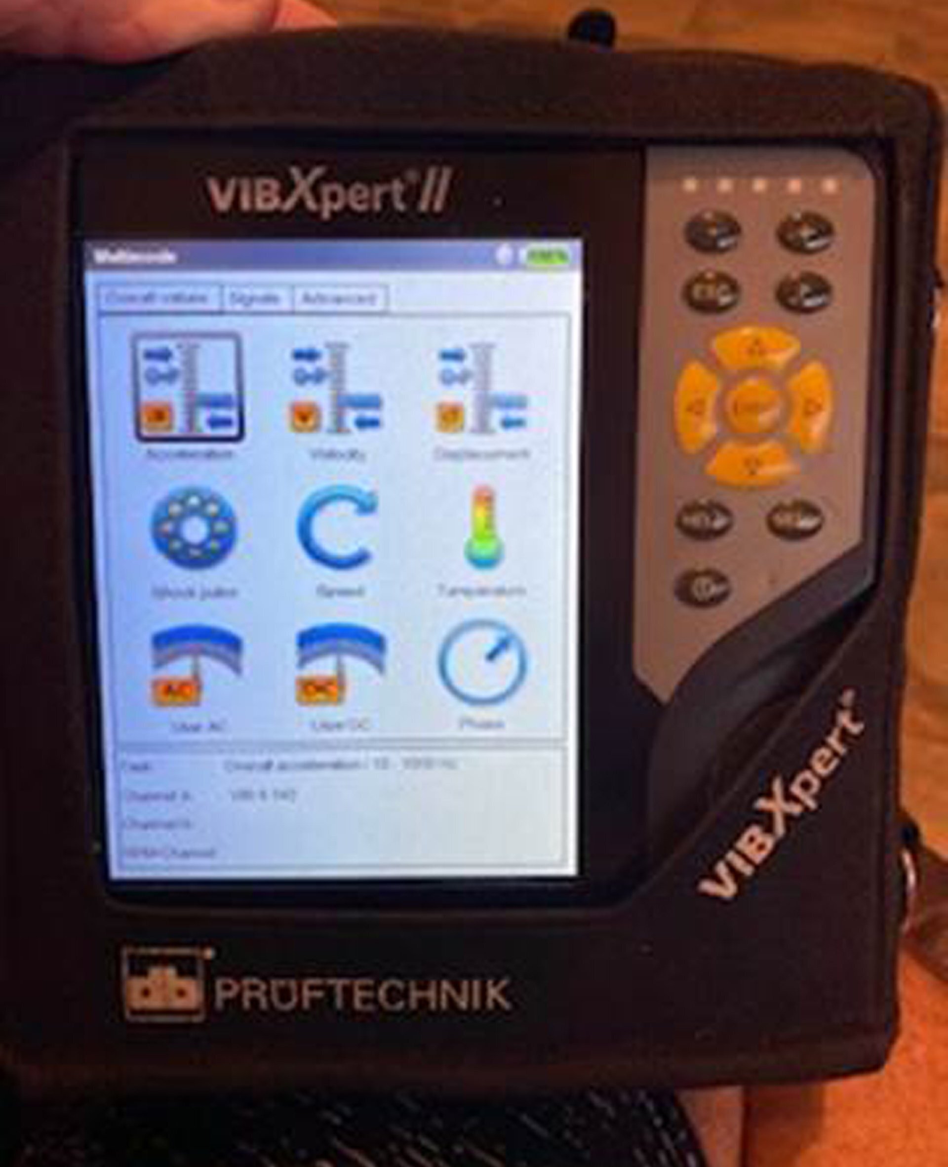 Photo Used PRUFTECHNIK VibXpert II For Sale