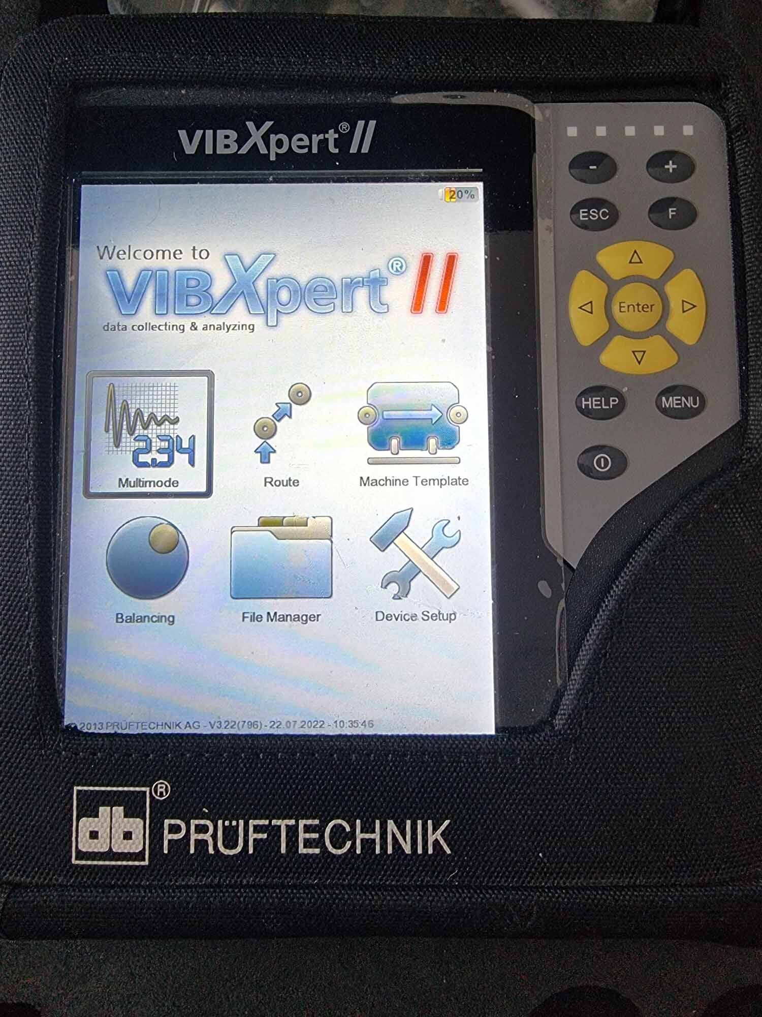 PRUFTECHNIK VibXpert II Used for sale price 293625332, > buy from CAE