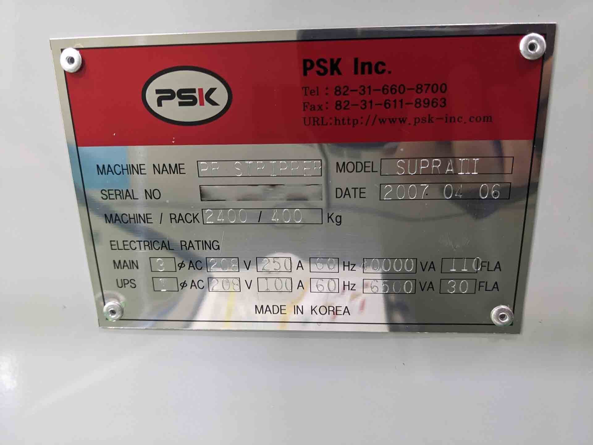 사진 사용됨 PSK Supra III 판매용