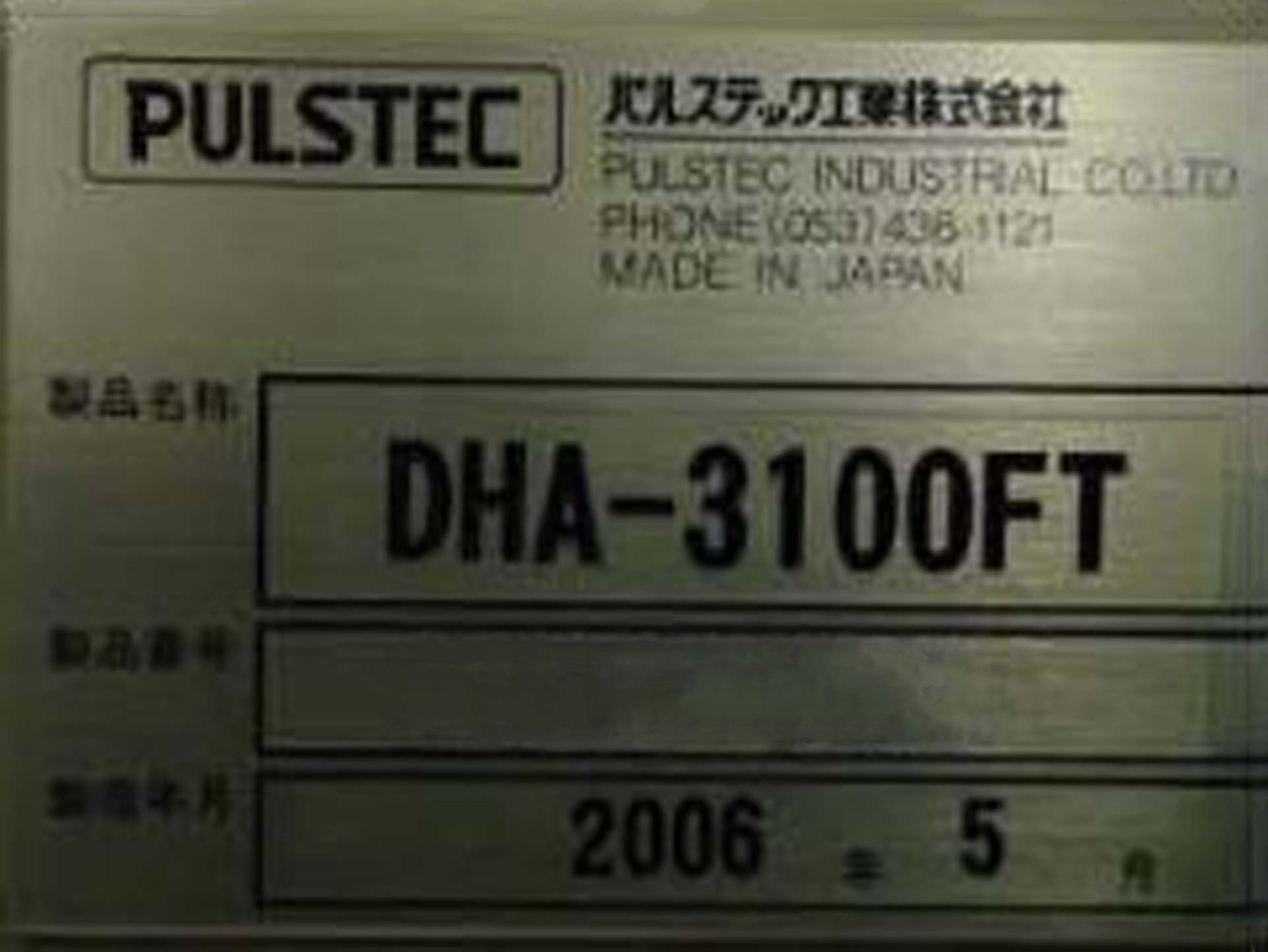 Photo Used PULSTEC DHA-3100FT For Sale