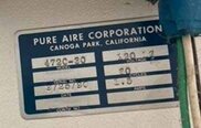 Photo Used PURE AIRE 472C-30 For Sale