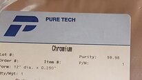 圖為 已使用的 PURETEC Lot of Sputtering targets 待售