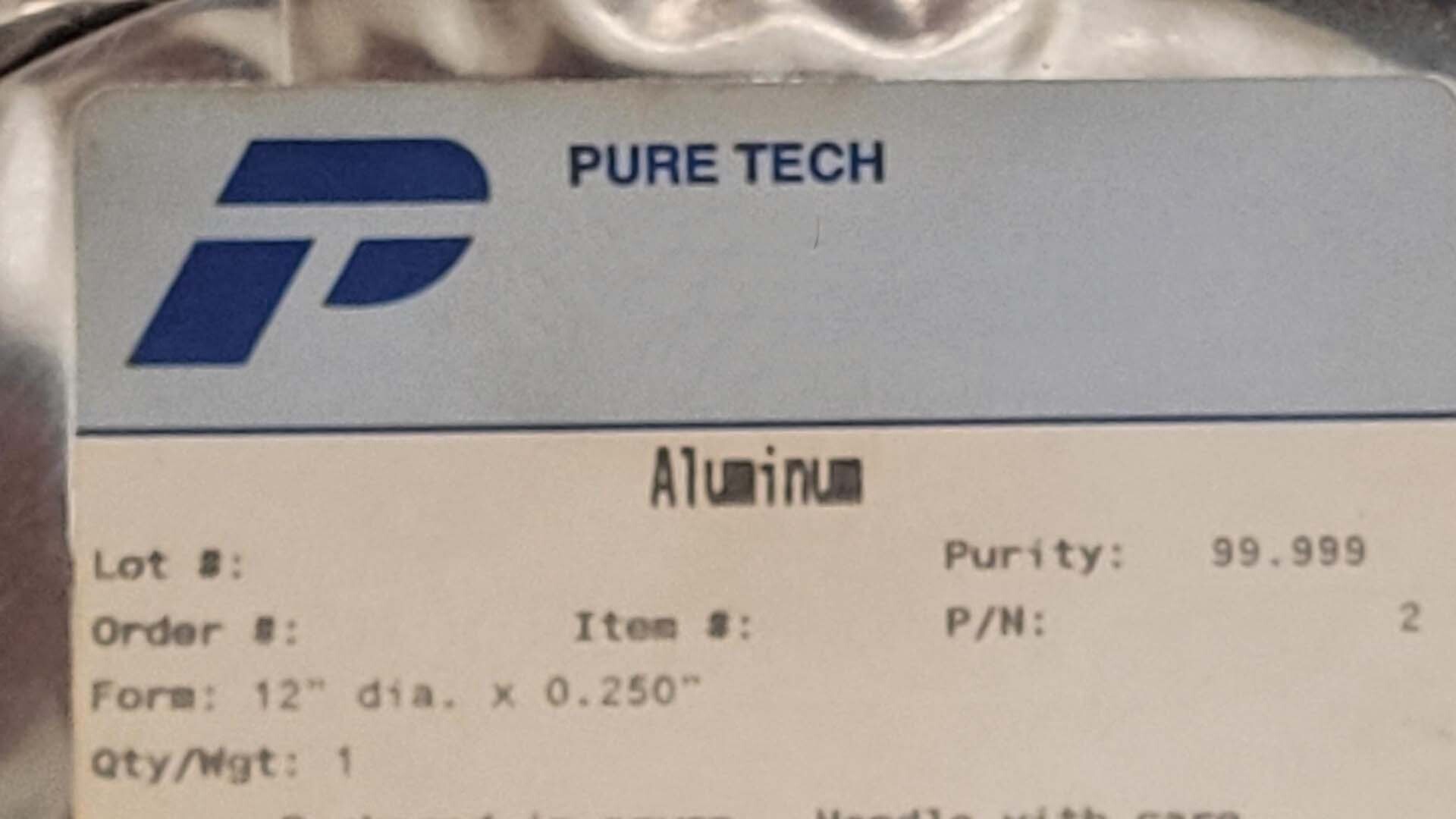 圖為 已使用的 PURETEC Lot of Sputtering targets 待售