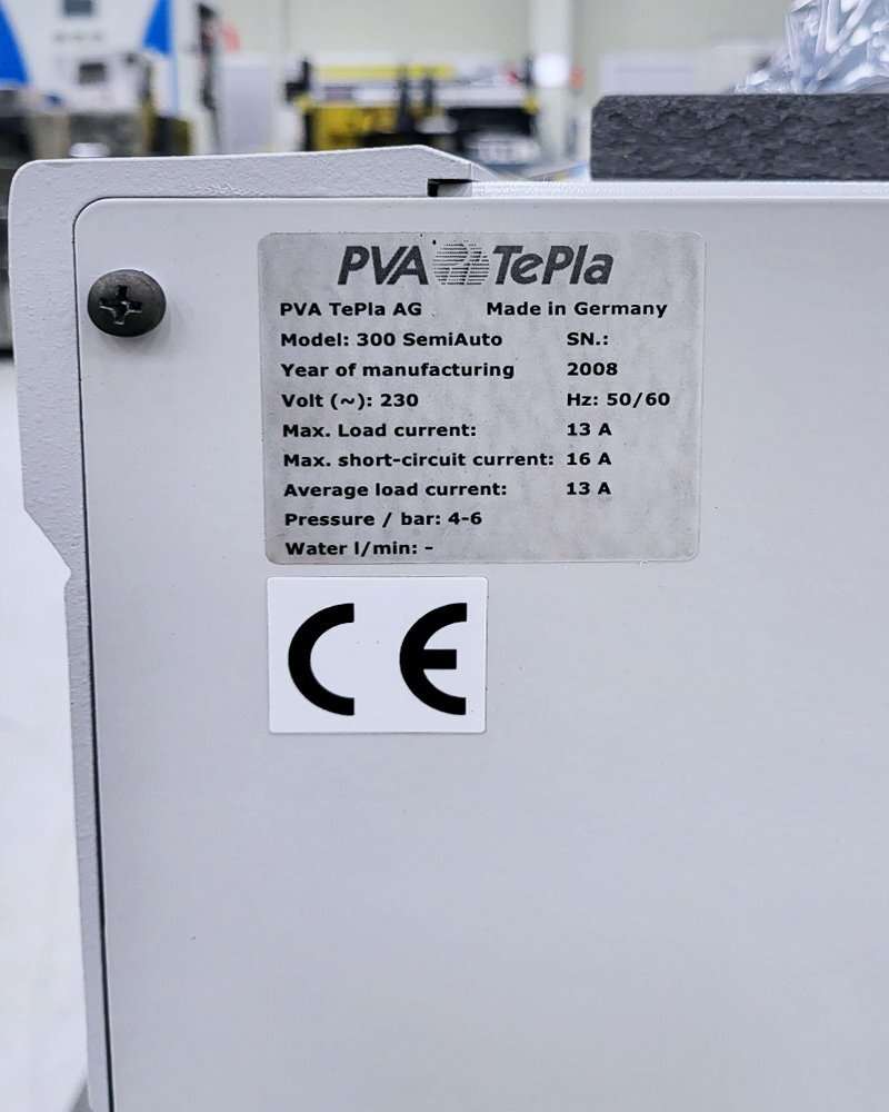 フォト（写真） 使用される PVA TEPLA / TECHNICS 300 Semi-Auto 販売のために