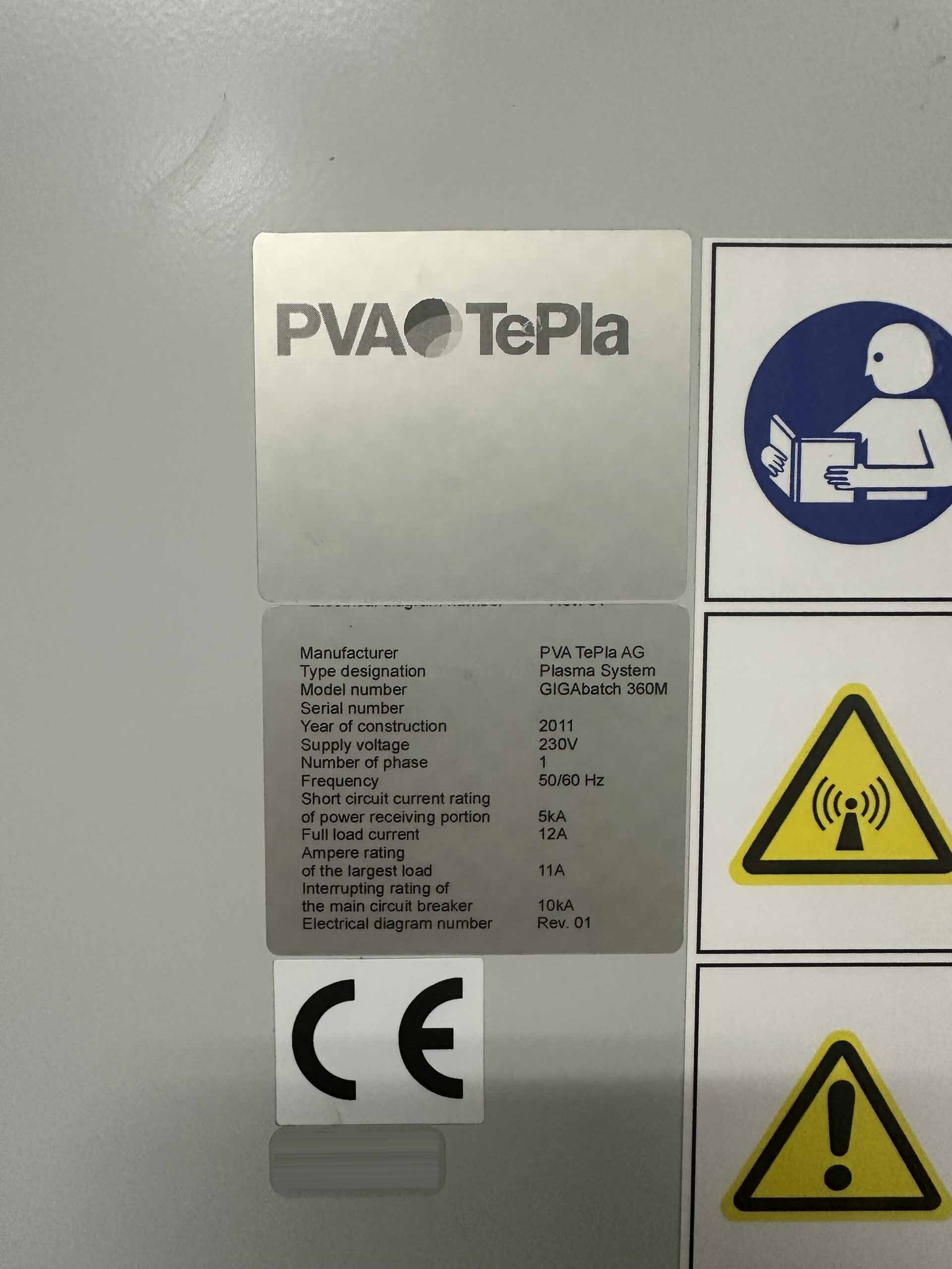フォト（写真） 使用される PVA TEPLA / TECHNICS Gigabatch 360M 販売のために