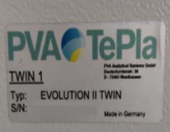 Photo Used PVA TEPLA Evolution II Twin For Sale