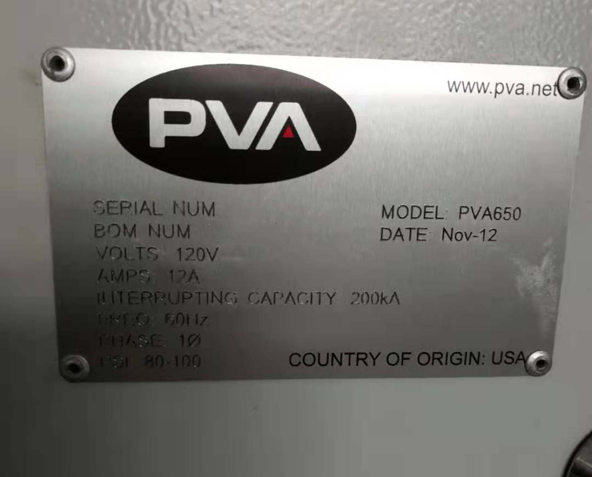 圖為 已使用的 PVA 650 待售