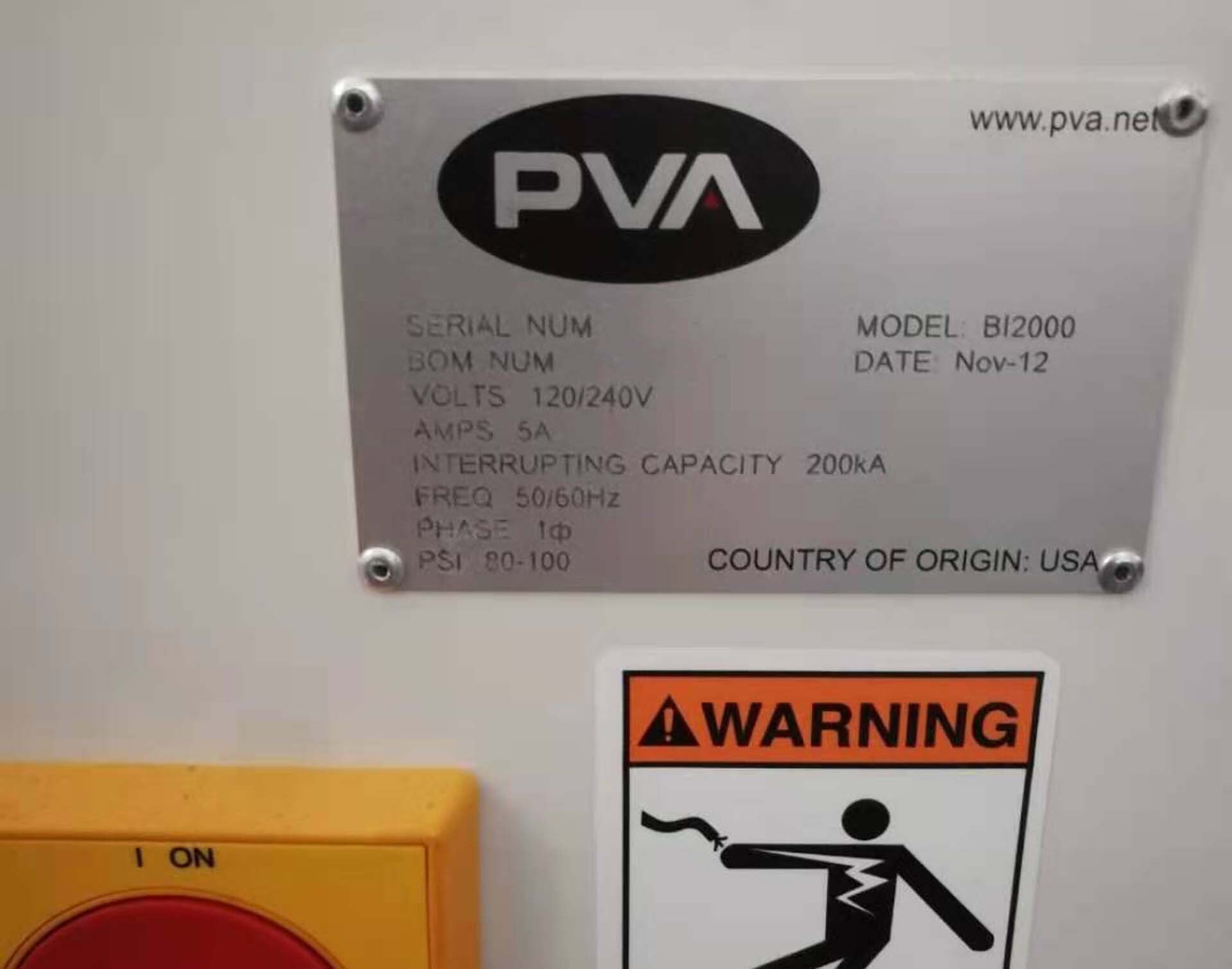 Photo Used PVA BI2000 For Sale