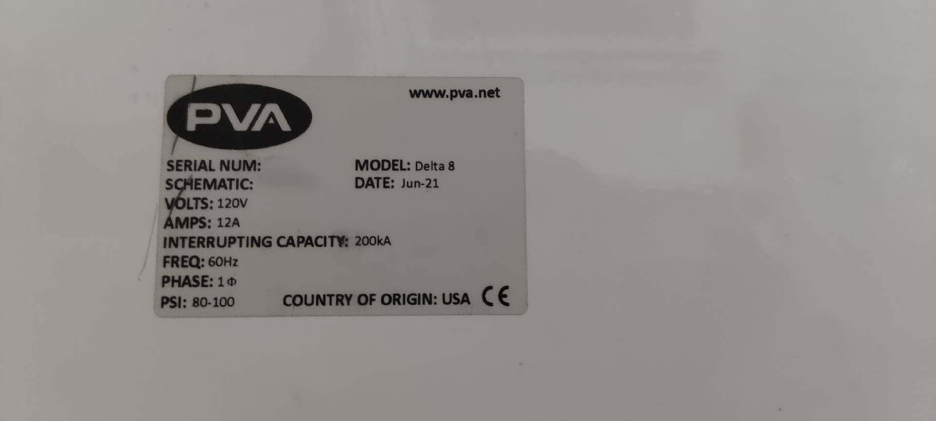 フォト（写真） 使用される PVA Delta 8 販売のために