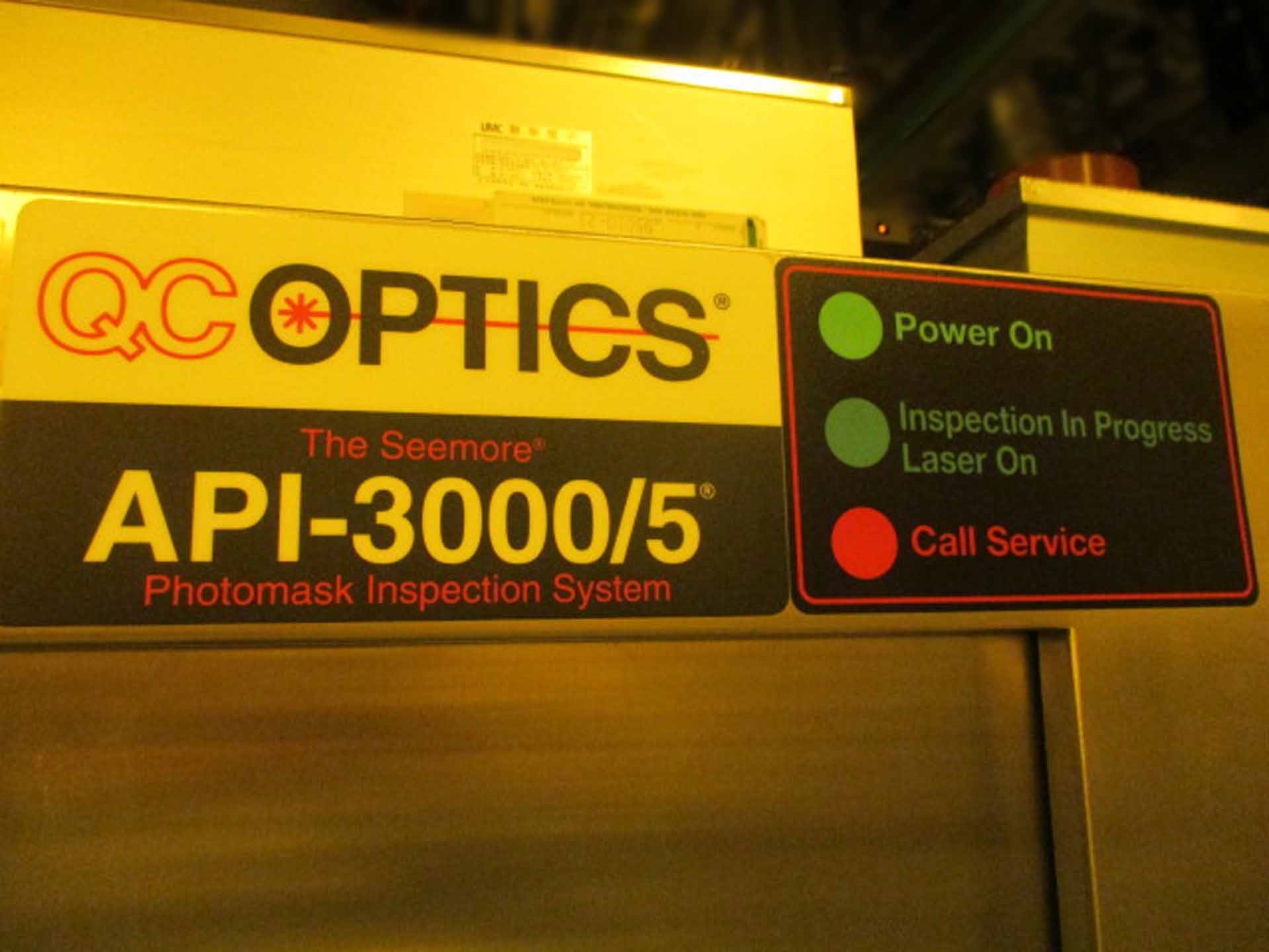 Foto Verwendet QC OPTICS API 3000 Zum Verkauf