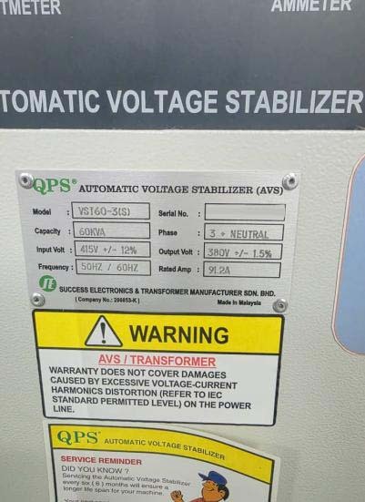 图为 已使用的 QPS VST60-3S 待售