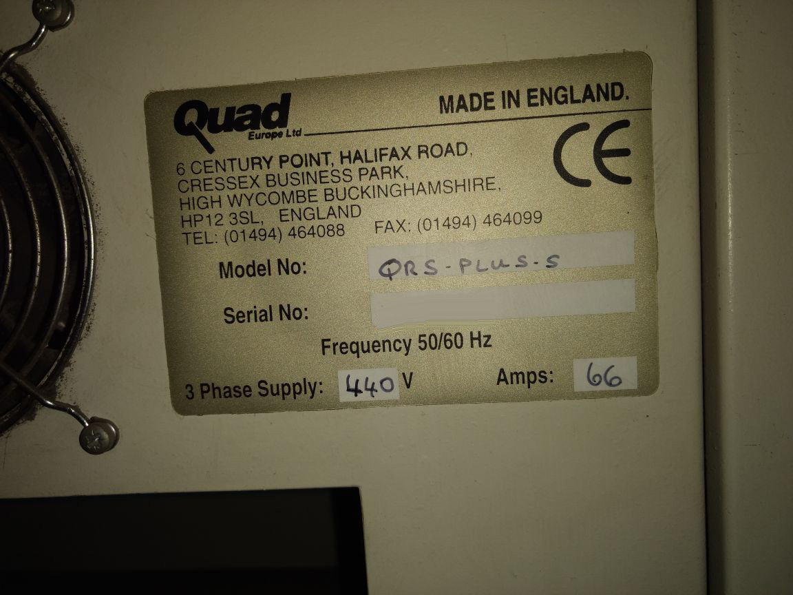 Photo Used QUAD QRS Plus S For Sale