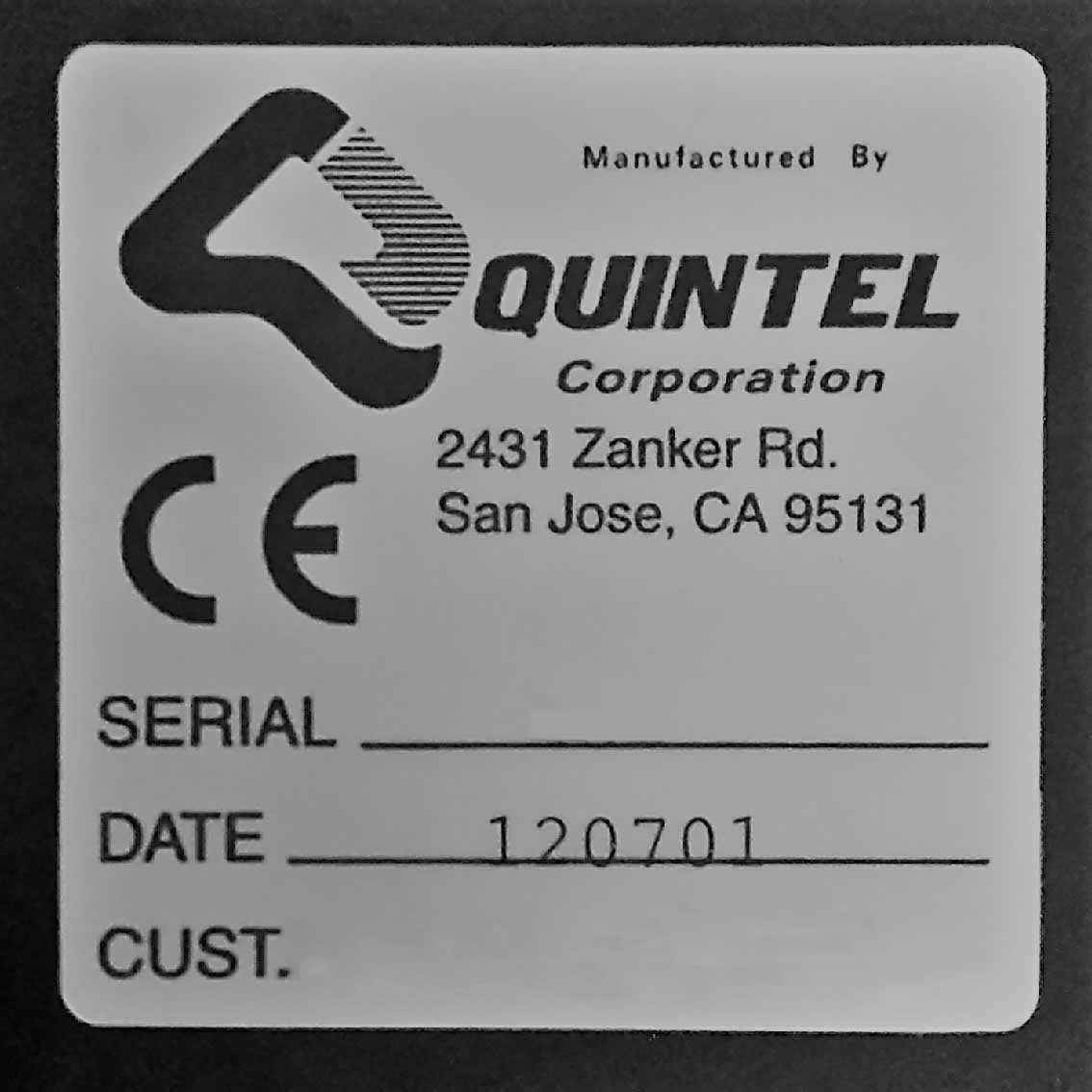 フォト（写真） 使用される QUINTEL / NEUTRONIX Q7000 IR 販売のために
