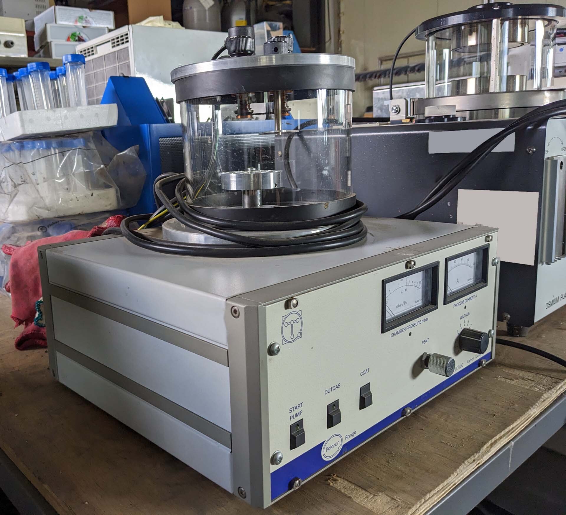 Photo Used QUORUM TECH / BIO-RAD / POLARON / THERMO VG CC7650 For Sale